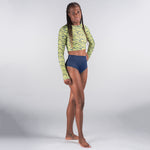 Manta Ray Print Bikini Bottoms Recycled Swimwear