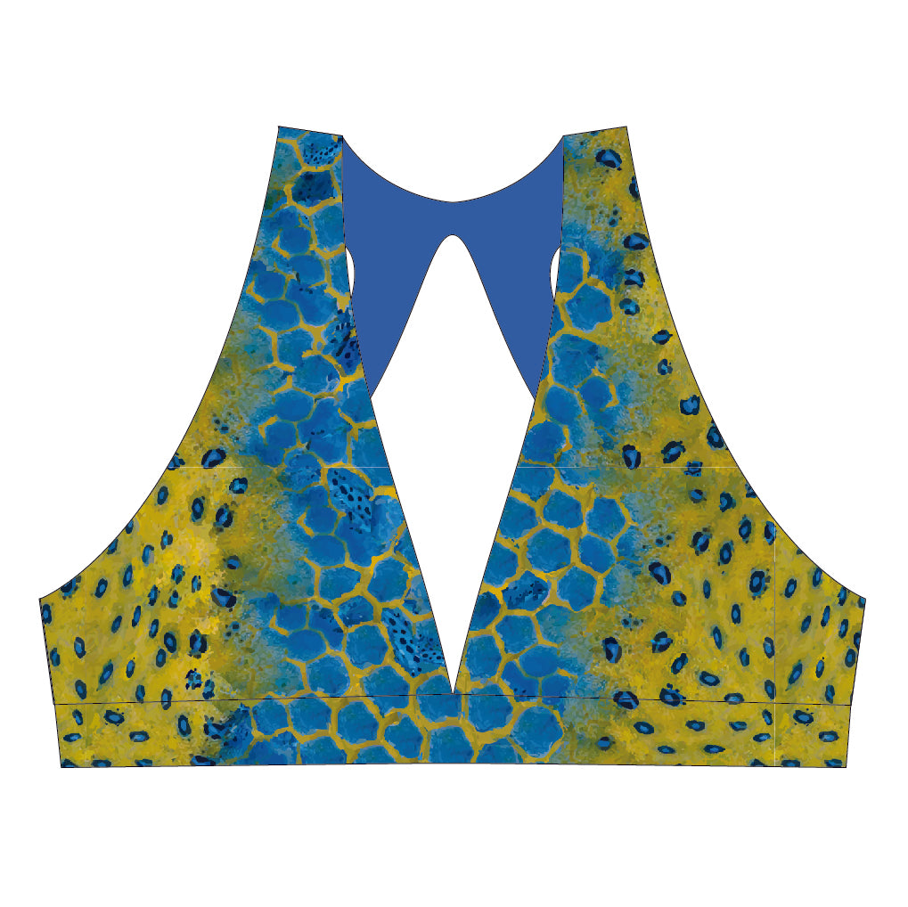 Boxfish Triangle Back Bikini Top | Recycled Plastic Swimwear – SeaMorgens