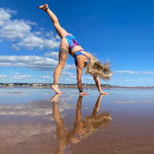 Fighter Fish High Waist Bikini Bottoms