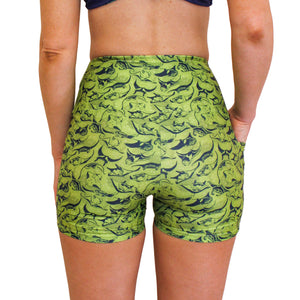 Manta Ray Sustainable Swimwear Shorts