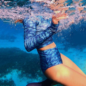 Manta Ray Print Sustainable Bikini